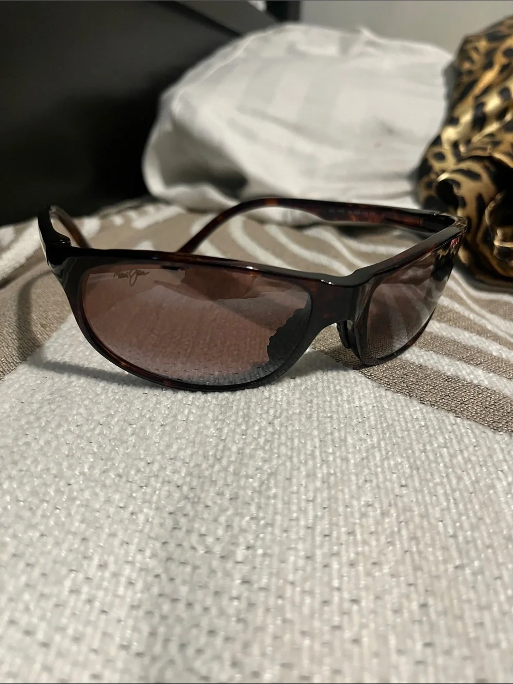 Women's Tortoiseshell Sunglasses with Brown Lenses